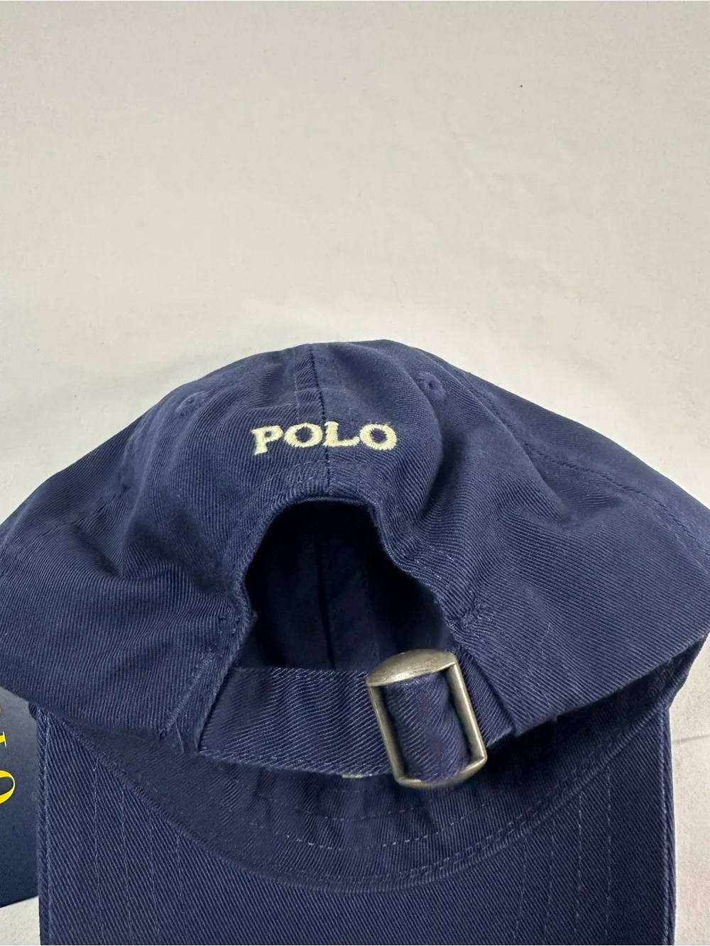 NWT Polo by Ralph Lauren Navy Classic Pony Baseball Cap Boys Sz One Size  2T/4T